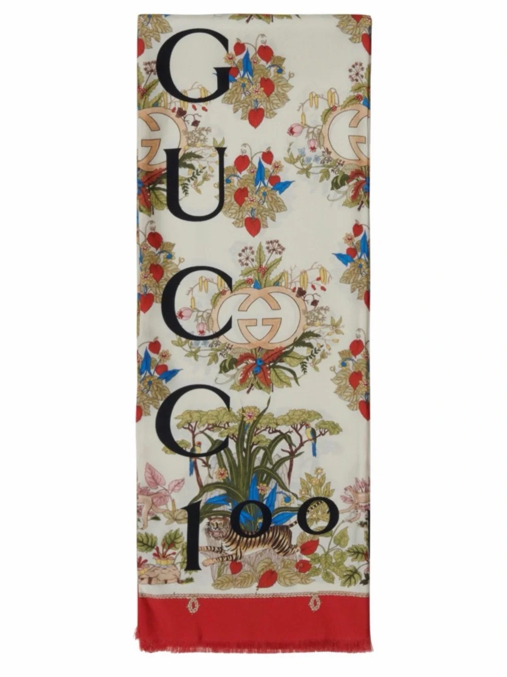 Gucci 100th Anniversary Silk Scarf